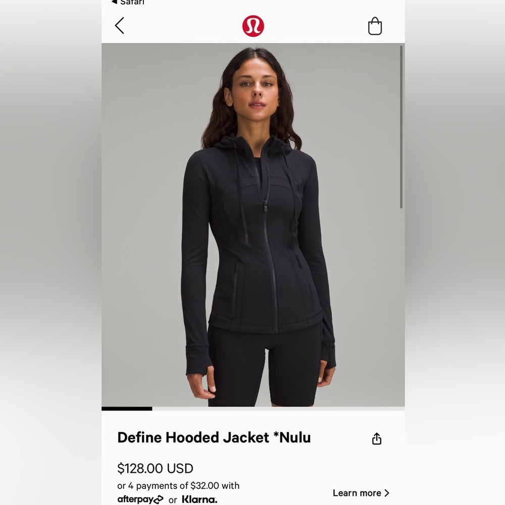 Lululemon Define Hooded Jacket